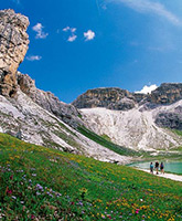 Dolomites family trip photo